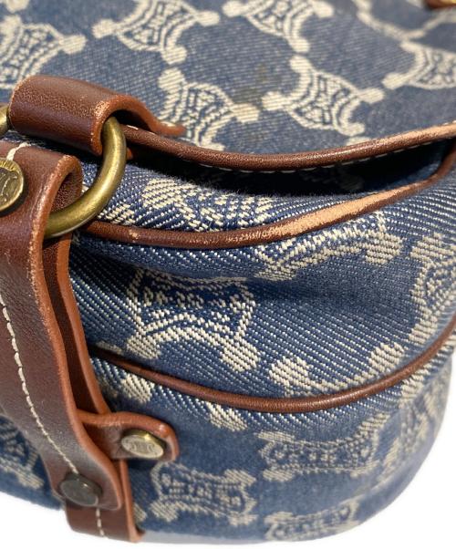 CELINE（セリーヌ）CELINE (セリーヌ) Denim shoulder bag（デニムショルダーバッグ） インディゴ サイズ:₋の古着・服飾アイテム
