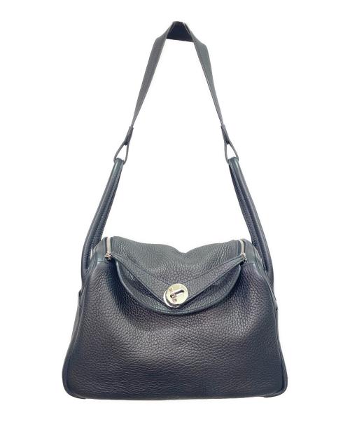 HERMES（エルメス）HERMES (エルメス) リンディ 26/シルバー金具/トリヨンクレマンス/ダークネイビー/□N刻印 ダークネイビー（濃紺） サイズ:26の古着・服飾アイテム