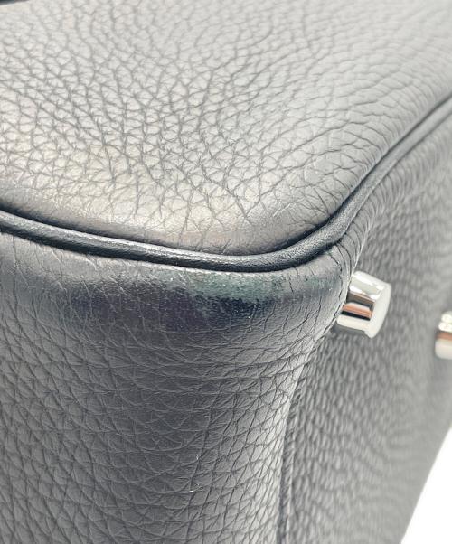 HERMES（エルメス）HERMES (エルメス) リンディ 26/シルバー金具/トリヨンクレマンス/ダークネイビー/□N刻印 ダークネイビー（濃紺） サイズ:26の古着・服飾アイテム