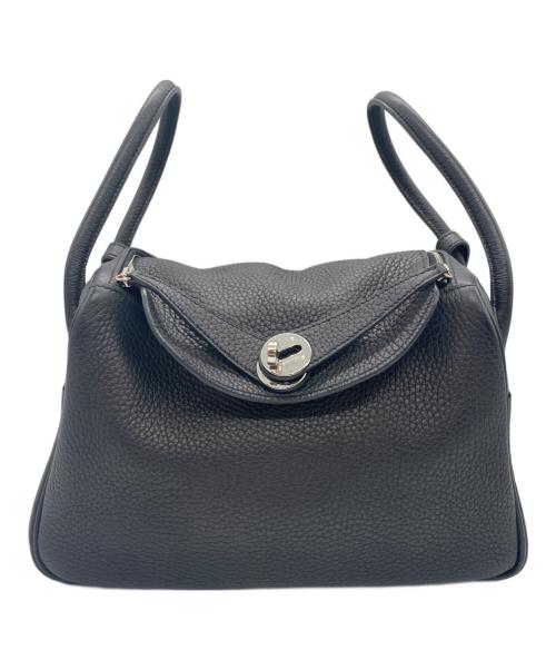 HERMES（エルメス）HERMES (エルメス) リンディ 26/シルバー金具/トリヨンクレマンス/ダークネイビー/□N刻印 ダークネイビー（濃紺） サイズ:26の古着・服飾アイテム