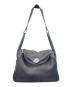 HERMES (エルメス) リンディ 26/シルバー金具/トリヨンクレマンス/ダークネイビー/□N刻印 ダークネイビー（濃紺） サイズ:26：700000円