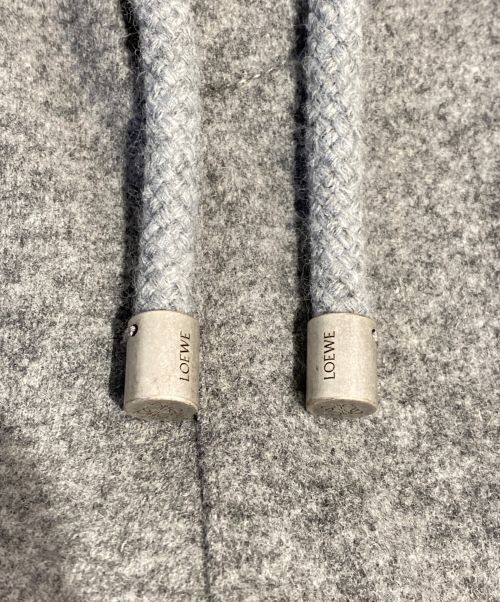 LOEWE（ロエベ）LOEWE (ロエベ) ウール×カシミヤ トラウザーズ パンツ グレー サイズ:48の古着・服飾アイテム