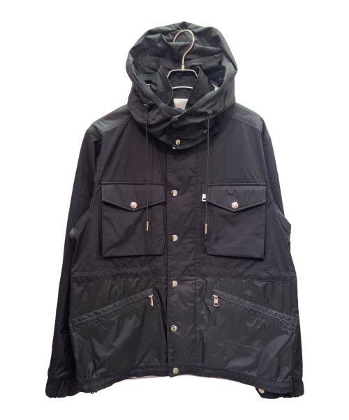 MONCLER（モンクレール）MONCLER (モンクレール) SEINNE GUBBOTTO ナイロンジップジャケット ブラック サイズ:2の古着・服飾アイテム