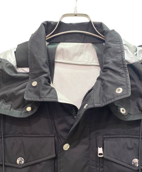 MONCLER（モンクレール）MONCLER (モンクレール) SEINNE GUBBOTTO ナイロンジップジャケット ブラック サイズ:2の古着・服飾アイテム