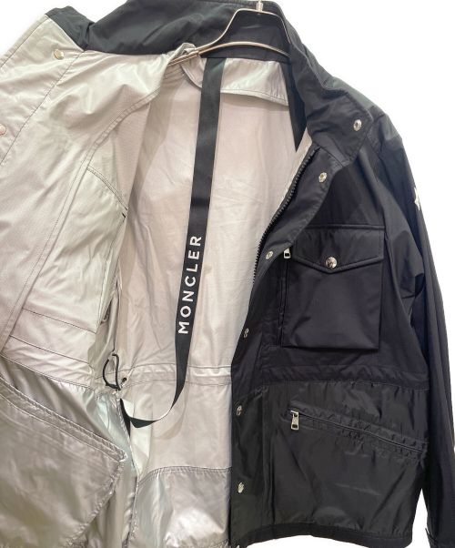 MONCLER（モンクレール）MONCLER (モンクレール) SEINNE GUBBOTTO ナイロンジップジャケット ブラック サイズ:2の古着・服飾アイテム