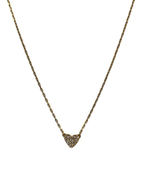 AHKAH（アーカー）AHKAH (アーカー) ハートパヴェ ネックレス 0.05CTの古着・服飾アイテム