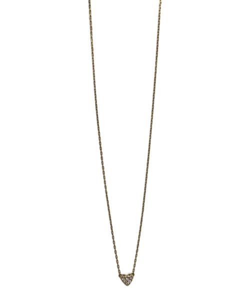 AHKAH（アーカー）AHKAH (アーカー) ハートパヴェ ネックレス 0.05CTの古着・服飾アイテム