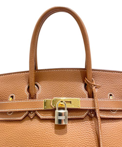 HERMES（エルメス）HERMES (エルメス) バーキン30/ゴールド/トゴ ゴールド×ゴールド金具 サイズ:30の古着・服飾アイテム