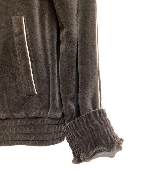 CELINE（セリーヌ）CELINE (セリーヌ) 21AW ベルベットトラックジャケット ブラウン サイズ:XSの古着・服飾アイテム