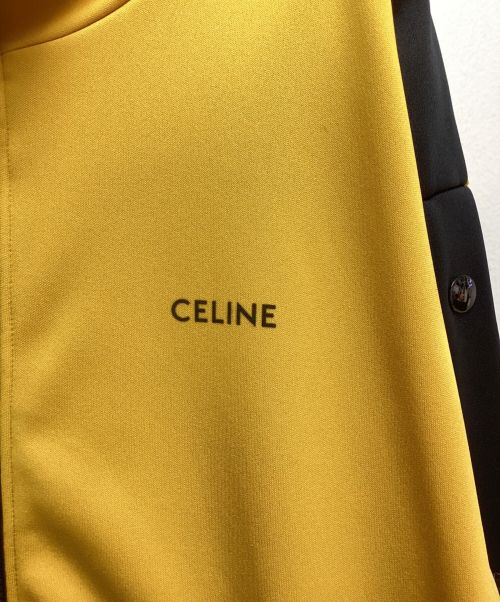 CELINE（セリーヌ）CELINE (セリーヌ) ロゴプリントトラックジャケット イエロー サイズ:Sの古着・服飾アイテム