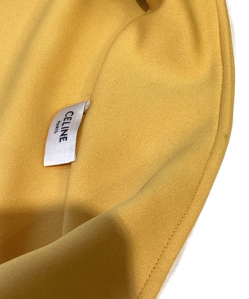CELINE（セリーヌ）CELINE (セリーヌ) ロゴプリントトラックジャケット イエロー サイズ:Sの古着・服飾アイテム