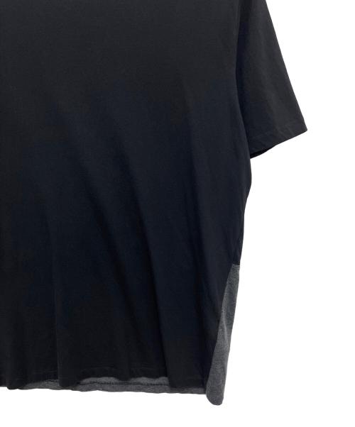 Maison Margiela（メゾンマルジェラ）Maison Margiela (メゾンマルジェラ) バック切替クルーネックカットソー ブラック サイズ:size50の古着・服飾アイテム