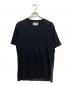 Maison Margiela（メゾンマルジェラ）の古着「バック切替クルーネックカットソー」｜ブラック