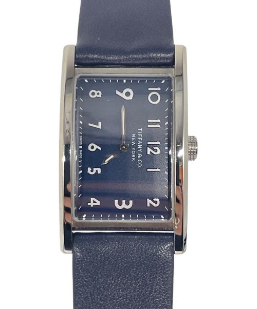 TIFFANY & Co.（ティファニー アンド コー）TIFFANY & Co. (ティファニー) イーストウエスト ミニ ネイビー サイズ:ミニ/22mmの古着・服飾アイテム