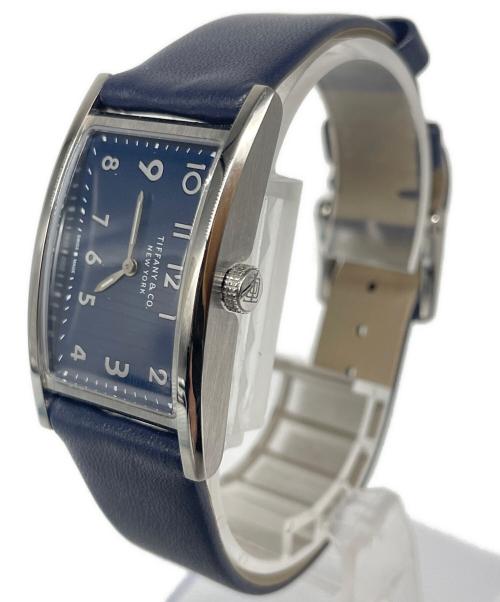 TIFFANY & Co.（ティファニー アンド コー）TIFFANY & Co. (ティファニー) イーストウエスト ミニ ネイビー サイズ:ミニ/22mmの古着・服飾アイテム