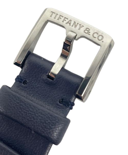 TIFFANY & Co.（ティファニー アンド コー）TIFFANY & Co. (ティファニー) イーストウエスト ミニ ネイビー サイズ:ミニ/22mmの古着・服飾アイテム