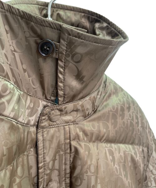 Dior（ディオール）Dior (ディオール) オブリーク ダウンジャケット ブラウン サイズ:48の古着・服飾アイテム