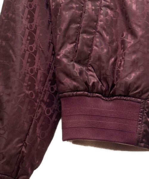 Dior（ディオール）Dior (ディオール) リバーシブル オブリーク ボンバージャケット ピンク サイズ:48の古着・服飾アイテム