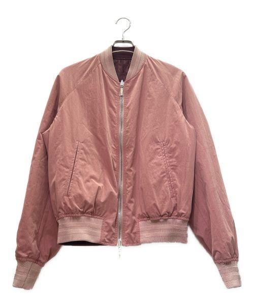 Dior（ディオール）Dior (ディオール) リバーシブル オブリーク ボンバージャケット ピンク サイズ:48の古着・服飾アイテム