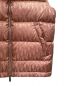 中古・古着 Christian Dior (クリスチャン ディオール) 20AW Oblique Pattern Nylon Down Vest（オブリーク柄ナイロンダウンベスト） ピンク サイズ:46：180000円