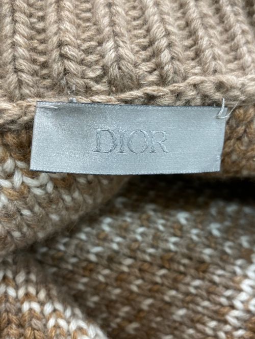 Dior（ディオール）Dior (ディオール) cactus jack (カクタス・ジャック) Oversized Sleeveless Sweater ベージュ サイズ:Sの古着・服飾アイテム