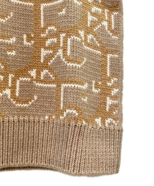 Dior（ディオール）Dior (ディオール) cactus jack (カクタス・ジャック) Oversized Sleeveless Sweater ベージュ サイズ:Sの古着・服飾アイテム