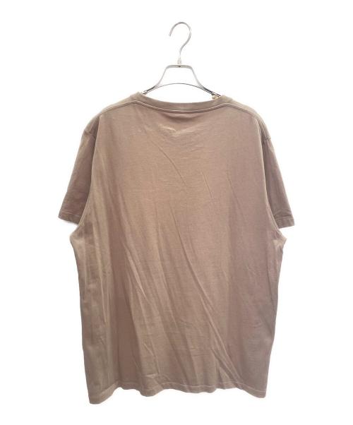 LOEWE（ロエベ）LOEWE (ロエベ) アナグラム フェイクポケット Tシャツ ブラウン サイズ:XLの古着・服飾アイテム