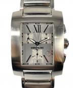 MONTBLANCモンブラン）の古着「プロファイルクロノグラフ」｜シルバー