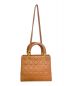 Christian Dior (クリスチャン ディオール) Lady Dior medium/レディディオール ミディアム ブラウン サイズ:ミディアム/medium：280000円