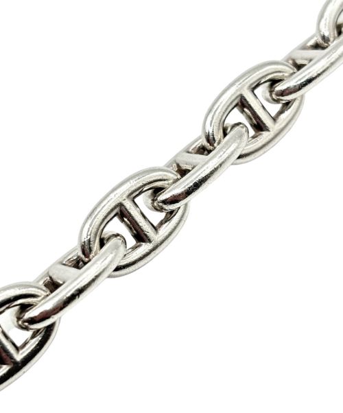 HERMES（エルメス）HERMES (エルメス) 90's シェーヌダンクル MM ブレス CHAINE D’ANCRE シルバー サイズ:MM/15コマ/16.0cmの古着・服飾アイテム