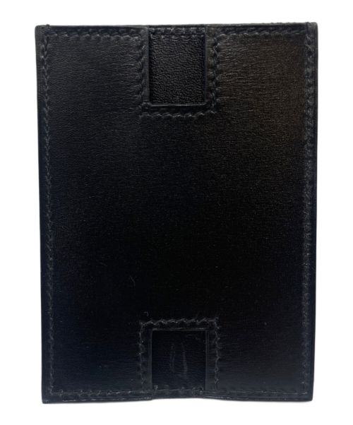 HERMES（エルメス）HERMES (エルメス) ロドリング H アッシュ カードケース ブラックの古着・服飾アイテム