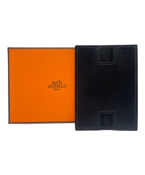 HERMES（エルメス）HERMES (エルメス) ロドリング H アッシュ カードケース ブラックの古着・服飾アイテム