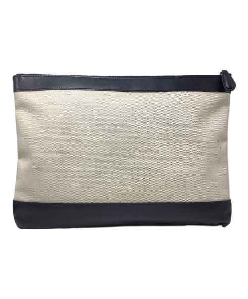 BALENCIAGA（バレンシアガ）BALENCIAGA (バレンシアガ) ロゴクラッチバッグ ブラック サイズ:-の古着・服飾アイテム