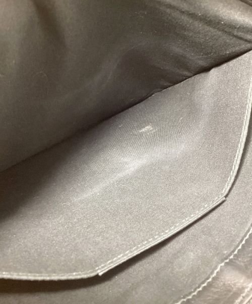 BALENCIAGA（バレンシアガ）BALENCIAGA (バレンシアガ) ロゴクラッチバッグ ブラック サイズ:-の古着・服飾アイテム