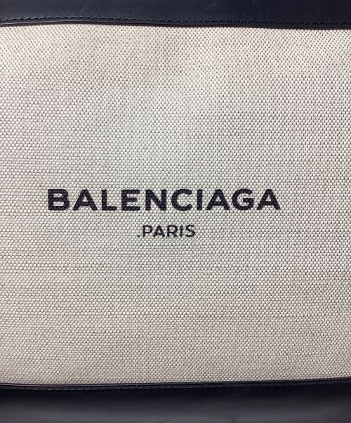 BALENCIAGA（バレンシアガ）BALENCIAGA (バレンシアガ) ロゴクラッチバッグ ブラック サイズ:-の古着・服飾アイテム