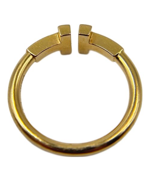 TIFFANY & Co.（ティファニー）TIFFANY & Co. (ティファニー) Twire Ring Tワイヤー リング K18YG サイズ:8.5号の古着・服飾アイテム