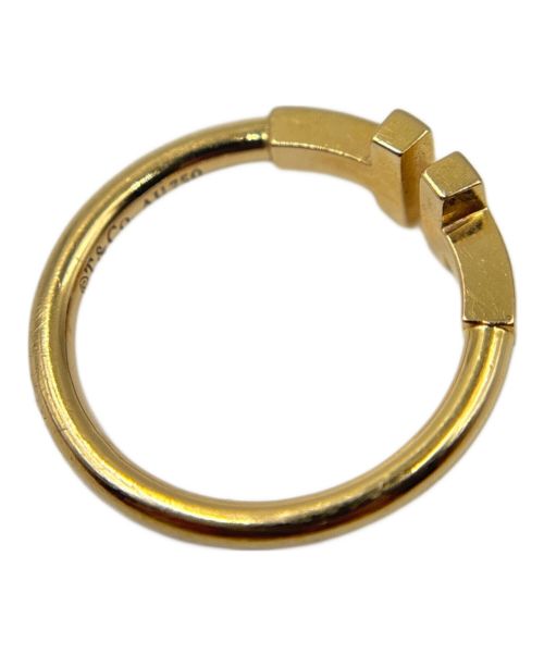 TIFFANY & Co.（ティファニー）TIFFANY & Co. (ティファニー) Twire Ring Tワイヤー リング K18YG サイズ:8.5号の古着・服飾アイテム