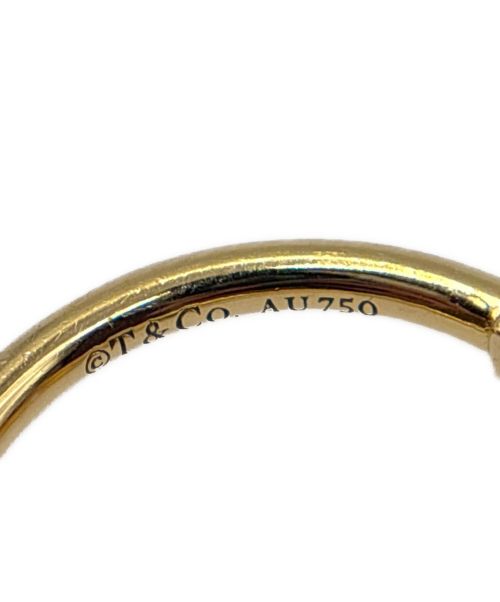 TIFFANY & Co.（ティファニー）TIFFANY & Co. (ティファニー) Twire Ring Tワイヤー リング K18YG サイズ:8.5号の古着・服飾アイテム