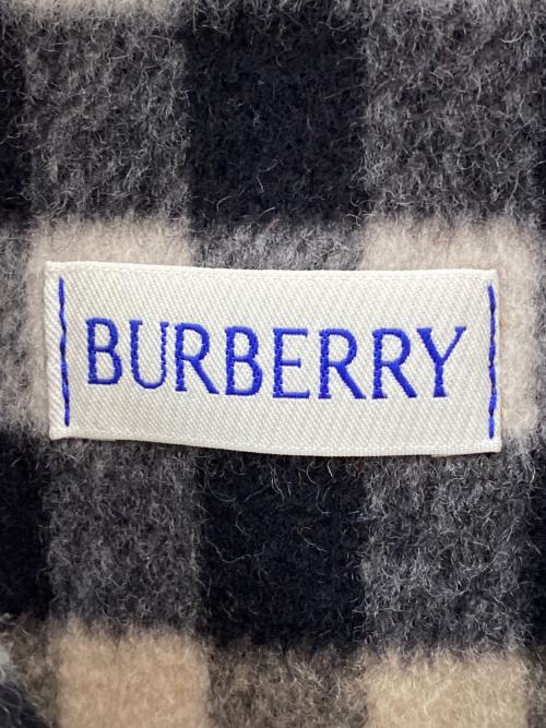 BURBERRY（バーバリー）BURBERRY (バーバリー) ノヴァチェックPコート ベージュ×ブラック サイズ:FREEの古着・服飾アイテム