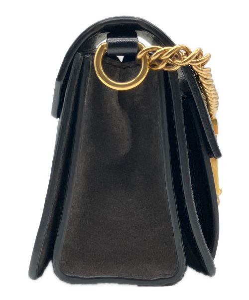 GIVENCHY（ジバンシィ）GIVENCHY (ジバンシィ) GV3 Mini ブラック×ゴールド サイズ:ミニの古着・服飾アイテム