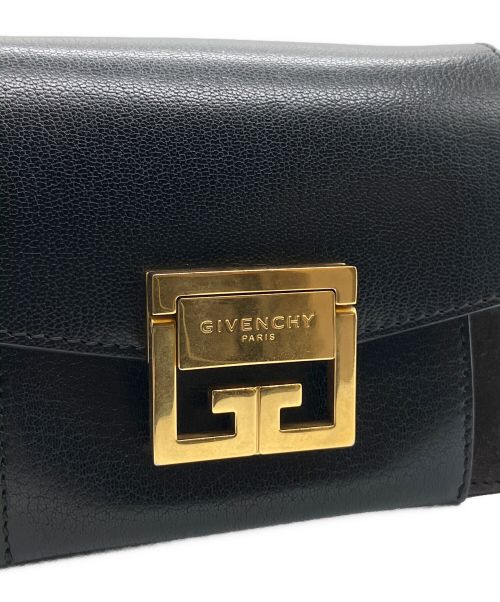 GIVENCHY（ジバンシィ）GIVENCHY (ジバンシィ) GV3 Mini ブラック×ゴールド サイズ:ミニの古着・服飾アイテム