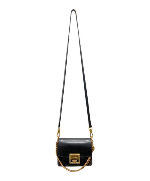 GIVENCHY（ジバンシィ）GIVENCHY (ジバンシィ) GV3 Mini ブラック×ゴールド サイズ:ミニの古着・服飾アイテム