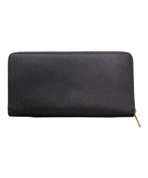CELINE（セリーヌ）CELINE (セリーヌ) ラージ ジップドウォレット ブラックの古着・服飾アイテム