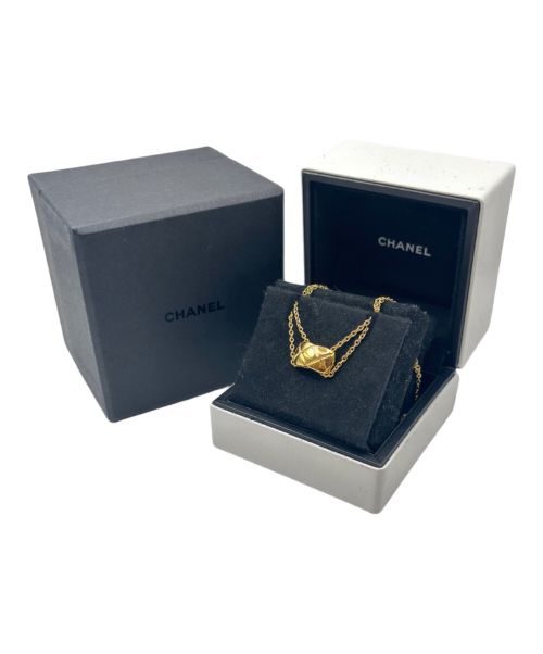 CHANEL（シャネル）CHANEL (シャネル) ココ クラッシュ ネックレス K18YG J11360 サイズ:約8.0mm×13.0mmの古着・服飾アイテム