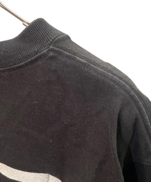 Christian Dior（クリスチャン ディオール）Christian Dior (クリスチャン ディオール) コットン コンパクト ジャージー ロゴデザイン 半袖Tシャツ ブラック サイズ:Lの古着・服飾アイテム