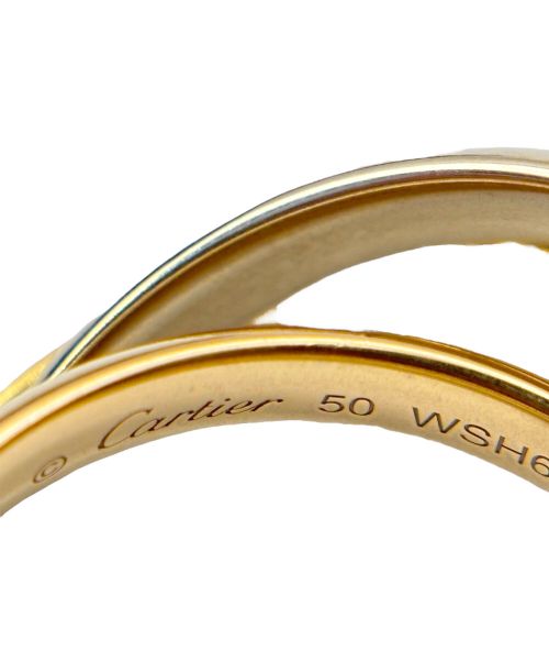 Cartier（カルティエ）Cartier (カルティエ) Classic Trinity ring MM クラシック トリニティ リング サイズ:50/10号の古着・服飾アイテム