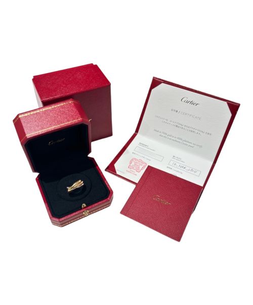 Cartier（カルティエ）Cartier (カルティエ) Classic Trinity ring MM クラシック トリニティ リング サイズ:50/10号の古着・服飾アイテム