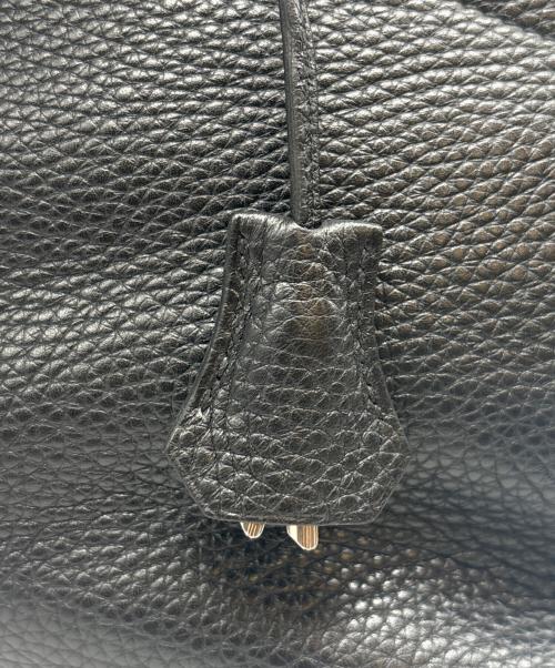 HERMES（エルメス）HERMES (エルメス) ボリード 31/シルバー金具/トリヨンクレマンス/ノワール/T刻印  ブラック サイズ:31の古着・服飾アイテム