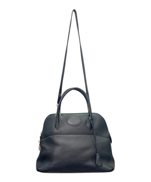 HERMES（エルメス）HERMES (エルメス) ボリード 31/シルバー金具/トリヨンクレマンス/ノワール/T刻印  ブラック サイズ:31の古着・服飾アイテム