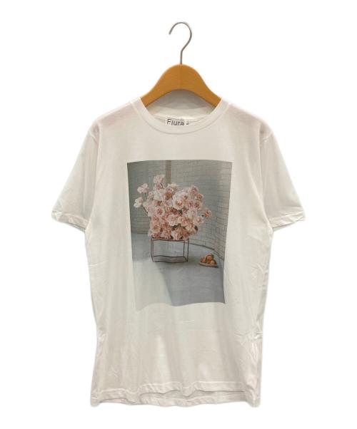 FJURA（フーラ）Fjura (フーラ) Rose Tシャツ ホワイト サイズ:Sの古着・服飾アイテム